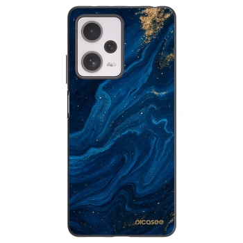 Picasee Μαύρη θήκη σιλικόνης για Xiaomi Redmi Note 12 Pro+ 5G - Blue