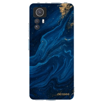 Picasee διαφανής θήκη σιλικόνης Xiaomi Redmi Note 12S - Blue