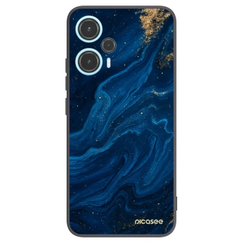 Picasee Μαύρη θήκη σιλικόνης για Xiaomi Poco F5 - Blue