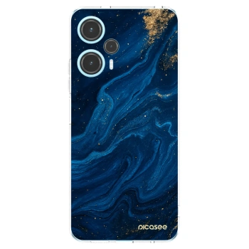 Picasee διαφανής θήκη σιλικόνης Xiaomi Poco F5 - Blue