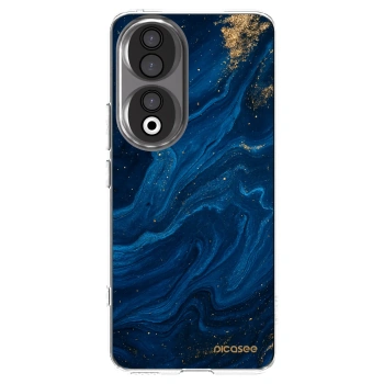 Picasee διαφανής θήκη σιλικόνης Honor 90 5G - Blue