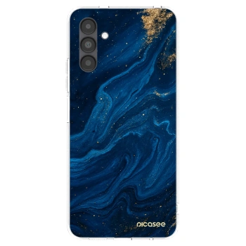 Picasee διαφανής θήκη σιλικόνης Samsung Galaxy A04s A047F - Blue