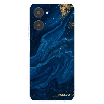 Picasee διαφανής θήκη σιλικόνης Realme 10 4G - Blue