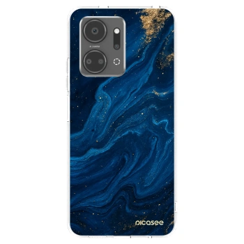 Picasee διαφανής θήκη σιλικόνης Honor X7a - Blue