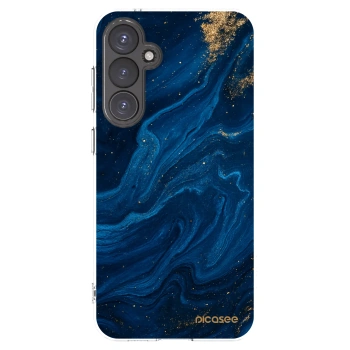Picasee διαφανής θήκη σιλικόνης Samsung Galaxy S23 FE S711B - Blue