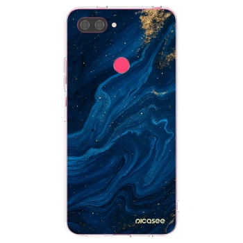 Picasee διαφανής θήκη σιλικόνης Xiaomi Mi 8 Lite - Blue