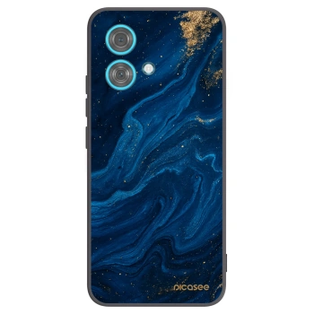 Picasee Μαύρη θήκη σιλικόνης για Motorola Edge 40 Neo - Blue