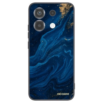 Picasee Μαύρη θήκη σιλικόνης για Xiaomi Poco X6 - Blue