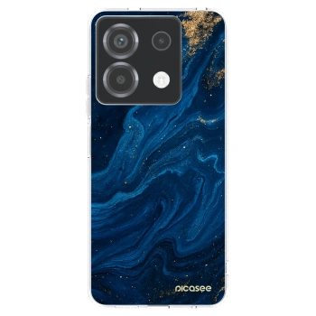 Picasee διαφανής θήκη σιλικόνης Xiaomi Poco X6 - Blue