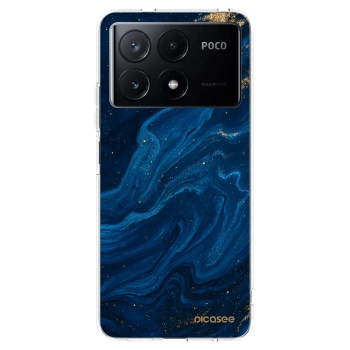 Picasee διαφανής θήκη σιλικόνης Xiaomi Poco X6 Pro - Blue
