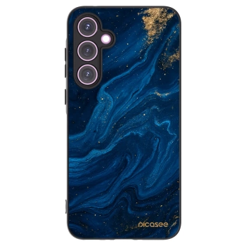 Picasee Μαύρη θήκη σιλικόνης για Samsung Galaxy A35 5G A356B - Blue