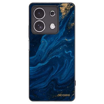 Picasee Μαύρη θήκη σιλικόνης για Xiaomi Redmi Note 13 4G - Blue