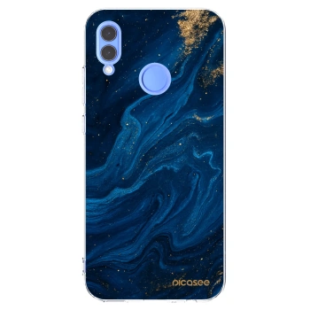 Picasee διαφανής θήκη σιλικόνης Honor 10 Lite - Blue