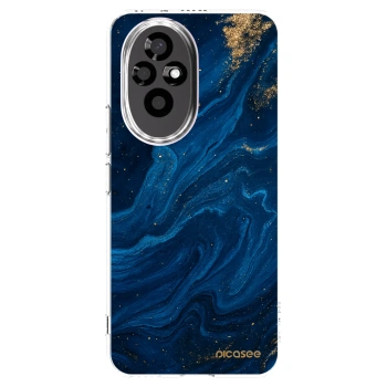 Picasee διαφανής θήκη σιλικόνης Honor 200 Pro 5G - Blue