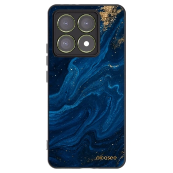Picasee Μαύρη θήκη σιλικόνης για Xiaomi 14T - Blue