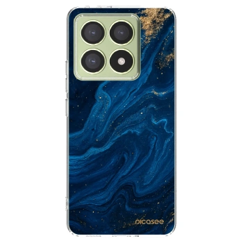 Picasee διαφανής θήκη σιλικόνης Xiaomi 14T - Blue