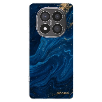 Picasee διαφανής θήκη σιλικόνης Xiaomi Redmi Note 14 Pro+ 5G - Blue