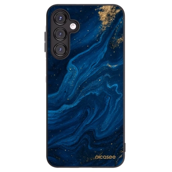 Picasee Μαύρη θήκη σιλικόνης για Samsung Galaxy A16 5G - Blue