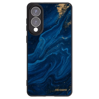 Picasee Μαύρη θήκη σιλικόνης για Samsung Galaxy S25 Edge 5G - Blue