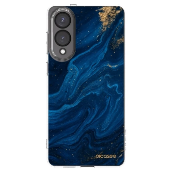 Picasee διαφανής θήκη σιλικόνης Samsung Galaxy S25 Edge 5G - Blue