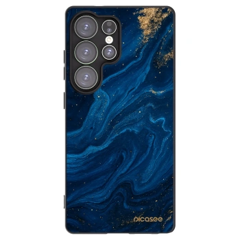 Picasee Μαύρη θήκη σιλικόνης για Samsung Galaxy S25 Ultra 5G - Blue