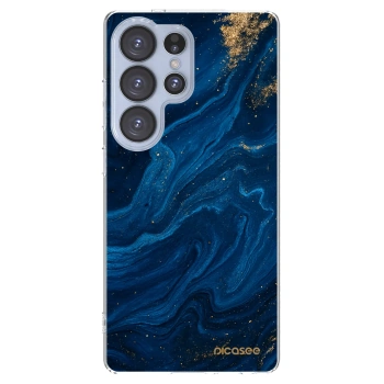Picasee διαφανής θήκη σιλικόνης Samsung Galaxy S25 Ultra 5G - Blue
