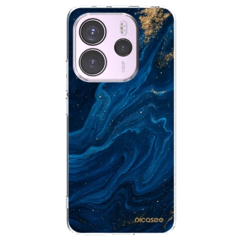 Picasee διαφανής θήκη σιλικόνης Xiaomi Redmi Note 14 4G - Blue