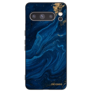 Picasee Μαύρη θήκη σιλικόνης για Google Pixel 8 Pro - Blue
