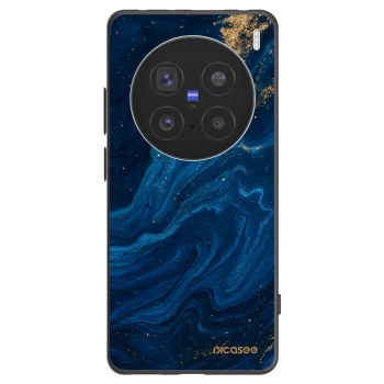 Picasee Μαύρη θήκη σιλικόνης για Vivo X200 Pro - Blue
