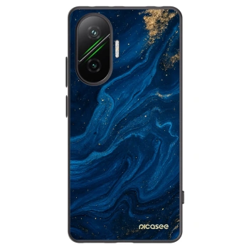 Picasee Μαύρη θήκη σιλικόνης για Xiaomi Poco F7 Pro 5G - Blue