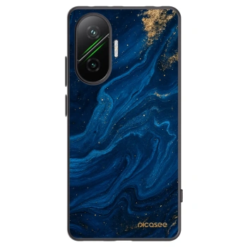 Picasee Μαύρη θήκη σιλικόνης για Xiaomi Poco F7 5G - Blue