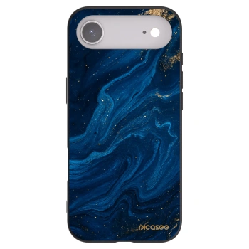 Picasee Μαύρη θήκη σιλικόνης για Apple iPhone Air - Blue