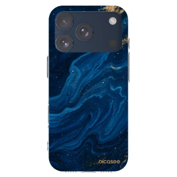 Picasee διαφανής θήκη σιλικόνης Apple iPhone 17 Pro - Blue