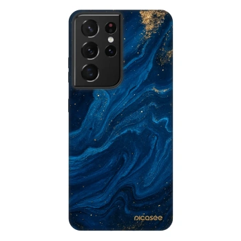 Picasee Fashion Case για Samsung Galaxy S21 Ultra 5G G998B - Blue
