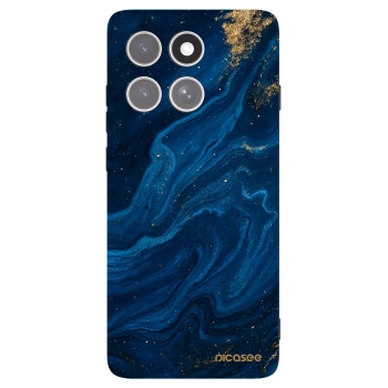 Picasee Μαύρη θήκη σιλικόνης για Motorola Edge 60 Pro - Blue