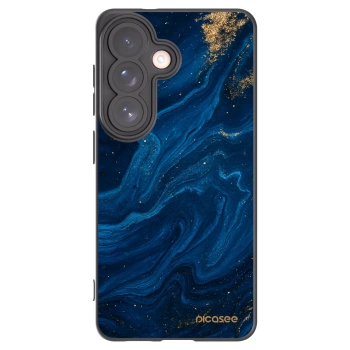 Picasee Μαύρη θήκη σιλικόνης για Samsung Galaxy S26 - Blue