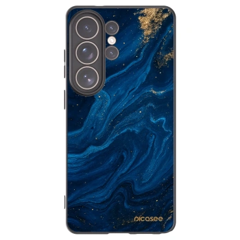 Picasee Μαύρη θήκη σιλικόνης για Samsung Galaxy S26 Ultra - Blue