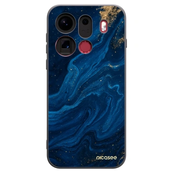 Picasee Μαύρη θήκη σιλικόνης για OPPO Find X9 Pro - Blue