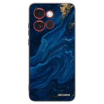 Picasee Μαύρη θήκη σιλικόνης για Motorola Edge 60 Neo 5G - Blue