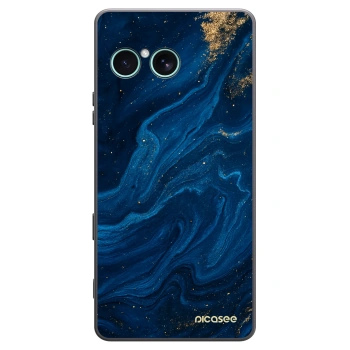 Picasee Μαύρη θήκη σιλικόνης για Sony Xperia 10 VII - Blue