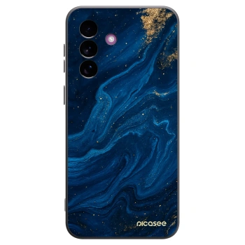 Picasee Μαύρη θήκη σιλικόνης για Samsung Galaxy A37 - Blue