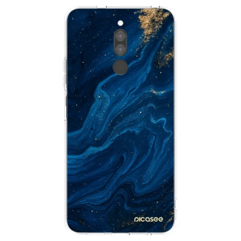 Picasee διαφανής θήκη σιλικόνης Xiaomi Redmi 8 - Blue