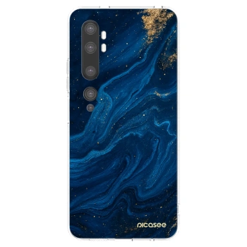 Picasee διαφανής θήκη σιλικόνης Xiaomi Mi Note 10 (Pro) - Blue
