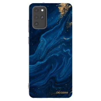 Picasee διαφανής θήκη σιλικόνης Samsung Galaxy S20+ G985F - Blue