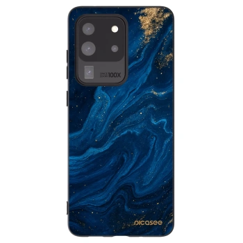 Picasee Μαύρη θήκη σιλικόνης για Samsung Galaxy S20 Ultra 5G G988F - Blue
