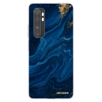 Picasee διαφανής θήκη σιλικόνης Xiaomi Mi Note 10 Lite - Blue