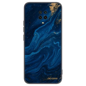Picasee Μαύρη θήκη σιλικόνης για Xiaomi Redmi Note 9S - Blue