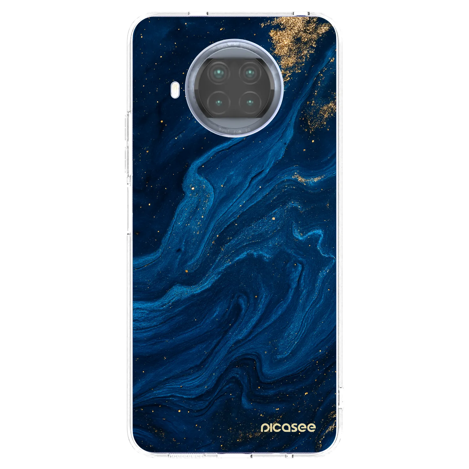 Picasee διαφανής θήκη σιλικόνης Xiaomi Mi 10T Lite - Blue