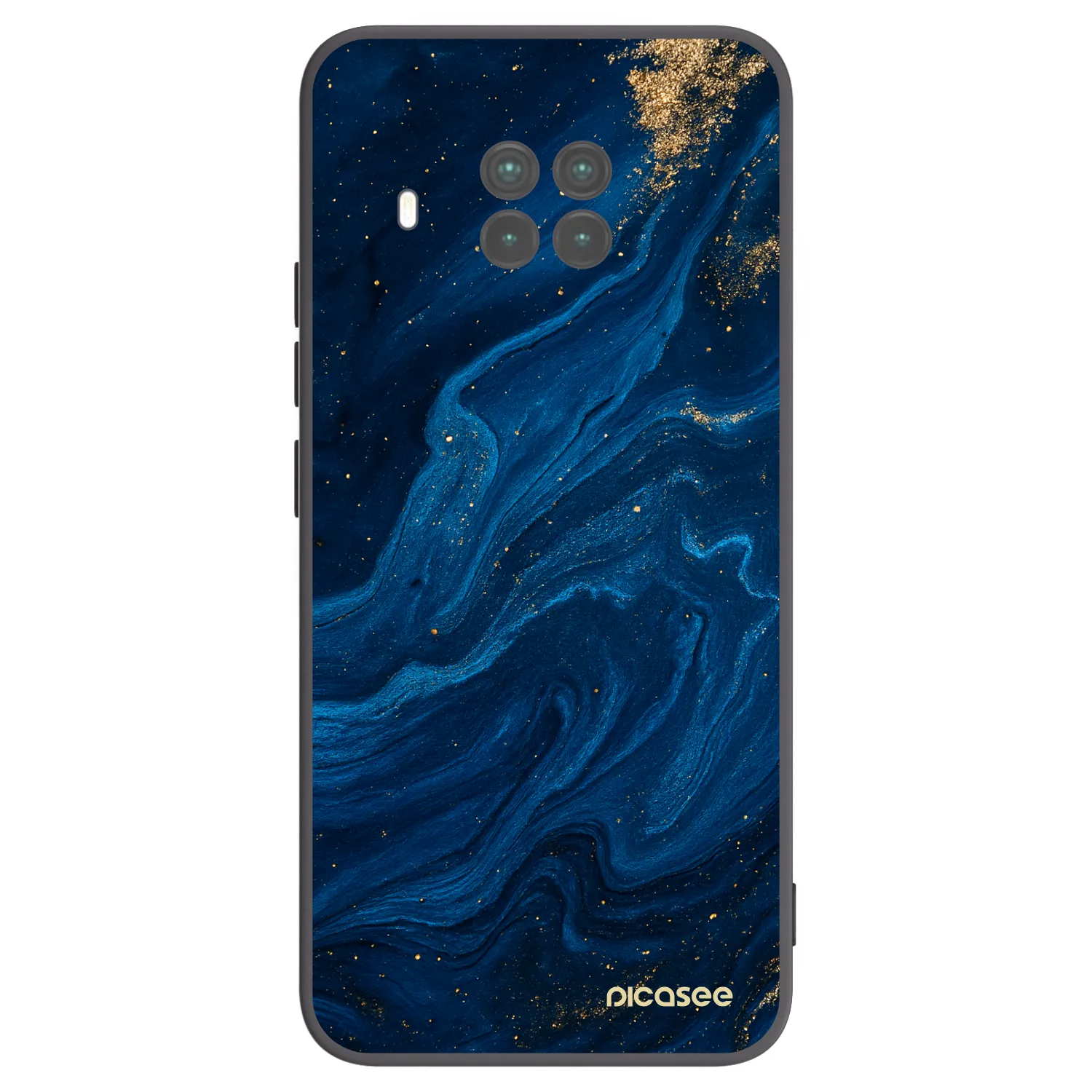 Picasee Μαύρη θήκη σιλικόνης για Xiaomi Mi 10T Lite - Blue