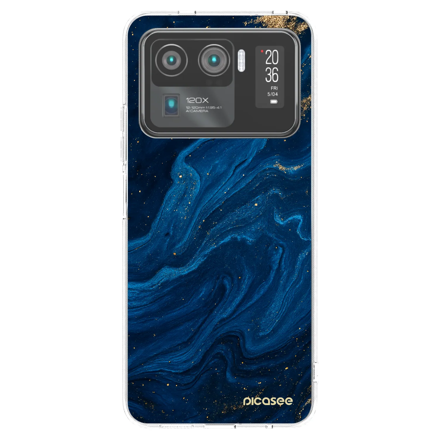 Picasee διαφανής θήκη σιλικόνης Xiaomi Mi 11 Ultra - Blue